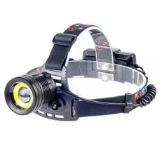 Ліхтар налобний XQ-172 T6+COB 2x18650, Micro-USB, Zoom