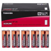 Батарейка лужна Toshiba AAА (LR3), 1.5 В, 60 шт