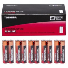 Батарейка лужна Toshiba AAА (LR3), 1.5 В, 60 шт