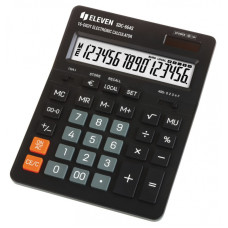 Калькулятор настільний Eleven SDC-664 S 16-розрядний чорний, 1 шт