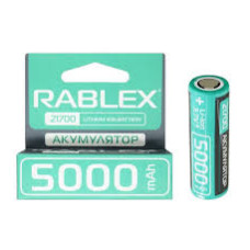 Акумулятор Li-ion Rablex 21700, 5000 мА·год, 3.7 В