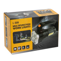 Ліхтар переносний LF-S09 4LED+COB Акумуляторний, USB