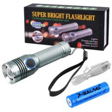 Ліхтар ручний Small Sun BL-R842/S18-T6 18650, Zoom, Micro-USB