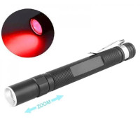 Ліхтар ручний 706-XPE 2хААА, Zoom, Затискач