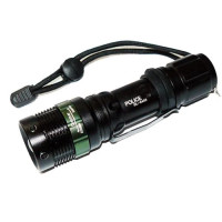Ліхтар ручний BL-8455A-XPE Гібридне, Zoom, Затискач