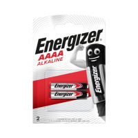 Батарейка лужна Energizer AAAA (LR61), 1.5 В, 2 шт