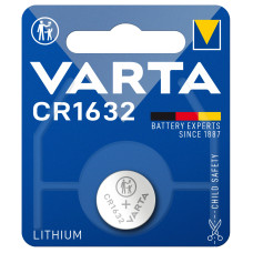 Батарейка літієва Varta CR1632, 3 В, 1 шт