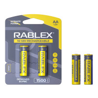 Акумулятори Ni-MH Rablex AA, 1500 мА·год, 2 шт