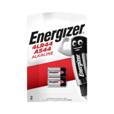 Батарейка лужна Energizer 4LR44 (A544), 6 В, 2 шт