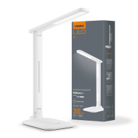 Лампа настільна LED VIDEX VL-TF02W 7W 3000-5500K біла, 1 шт