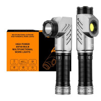 Ліхтар ручний Yemao YM-F303X 1600Lm 2x21700, Магніт, Кліпса