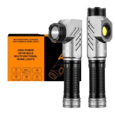Ліхтар ручний Yemao YM-F303X 1600Lm 2x21700, Магніт, Кліпса