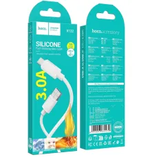 Кабель HOCO X122, USB to Type-C, 3A, 1м, Білий