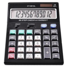 Калькулятор настільний CT-5812L Check&Correct 12-розрядний, 1 шт