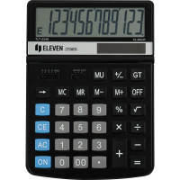 Калькулятор настольный Eleven TLT-2348 12-разрядный черный, 1 шт.