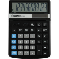 Калькулятор настільний Eleven TLT-2348 12-розрядний чорний, 1 шт
