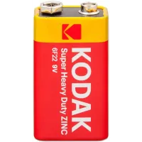 Батарейка цинково-вуглецева Kodak Extra Heavy Duty Крона 9 В (6F22), 1 шт