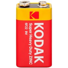 Батарейка цинково-вуглецева Kodak Extra Heavy Duty Крона 9 В (6F22), 1 шт