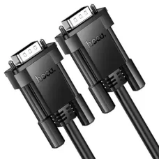 Кабель HOCO US11 VGA male to VGA male HD (1м) (чорний)