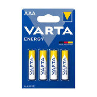 Батарейка лужна Varta Energy AAA (LR03), 1.5 В, 4 шт
