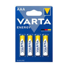 Батарейка лужна Varta Energy AAA (LR03), 1.5 В, 4 шт