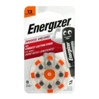 Батарейка цинк-повітряна Energizer 13, 1.45 В, 8 шт
