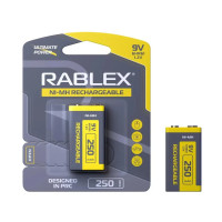 Акумулятор Ni-MH Rablex Крона 9 В (6HR61), 250 мА·год