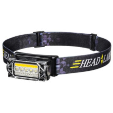 Ліхтар налобний PL-131/YY-19C 5SMD+COB RGB Li-Ion, Type-C