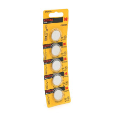 Батарейка літієва Kodak Max CR2025, 3 В, 5 шт