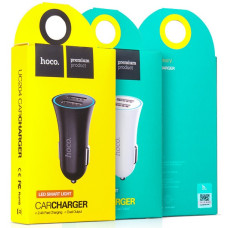 АЗУ HOCO UC204 (2USB/2.4A) (160pc) (чорний)