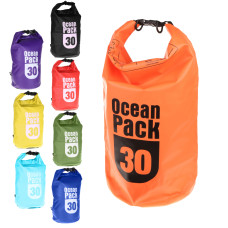 Гермомішок Water Proof BAG Polyester-PVC 30L, 1 шт синій
