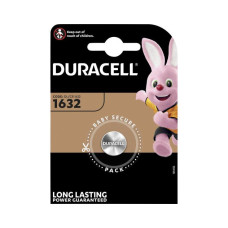 Батарейка літієва Duracell CR1632, 3 В, 1 шт