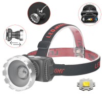 Ліхтар налобний SQ-820-P50 Акумуляторний, Micro-USB, Zoom