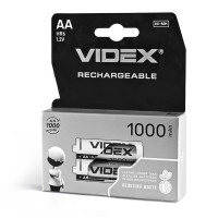 Акумулятори Ni-MH Videx AA, 1000 мА·год, 2 шт