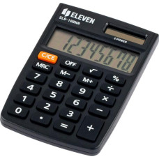 Калькулятор кишеньковий Eleven SLD-100 NR 8-розрядний чорний, 1 шт