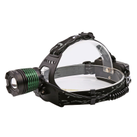 Фонарь налобный BL-2188-2XPE 2x18650, Micro-USB, Zoom