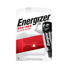 Батарейка срібно-оксидна Energizer 364/363, 1.55 В, 1 шт