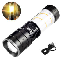 Ліхтар ручний CH-5021 TG+COB Li-Ion, Type-C, Zoom
