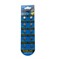 Батарейка лужна Rablex LR41 (AG3), 1.5 В, 10 шт