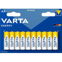 Батарейка лужна Varta Energy AA (LR6), 1.5 В, 10 шт