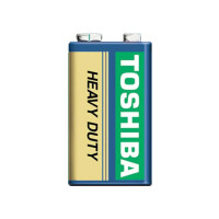 Батарейка цинково-углеродистая Toshiba Крона 9 В (6F22), 10 шт