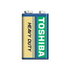 Батарейка цинково-вуглецева Toshiba Крона 9 В (6F22), 10 шт