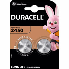 Батарейка літієва Duracell CR2450, 3 В, 2 шт