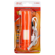 Ліхтар ручний YJ-5869 1W+COB Акумуляторний