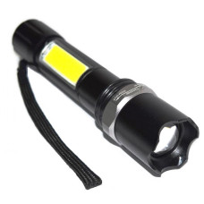 Ліхтар ручний BL-9626-XPE+COB Li-Ion, Zoom, Micro-USB