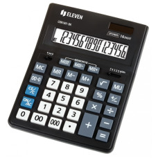 Калькулятор настільний Eleven CDB-1601 BK 16-розрядний чорний, 1 шт