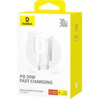 Зарядное устройство для Baseus GaN5S P10162504213-00 (1Type-C/30W) (белый)