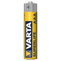 Батарейка цинково-вуглецева Varta Superlife AAA (R03), 1.5 В, 60 шт