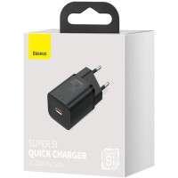 Зарядний пристрій Baseus Super Si CCSP020101 (1Type-C/25W) (чорний)