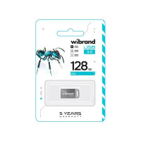 Флеш-накопичувач Wibrand USB 3.2 Gen1 Ant 128GB Silver